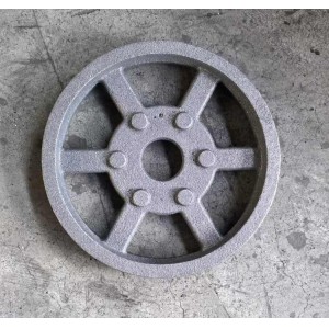 铸铁带轮铸铁配件汽车零部件配件皮带轮加工灰铸铁传动轮铸件